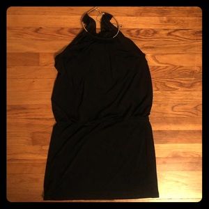 Jessica Simpson Women’s Blouson Halterneck Dress